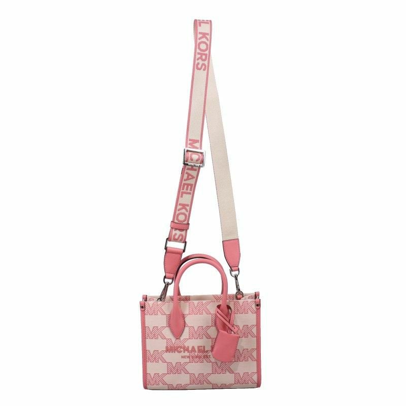MICHAEL KORS ピンク キルティングバッグ MICHAEL KORS マイケルコース DUFFLE XS クロスボディ ミニバッグ