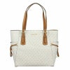マイケルコース MICHAEL KORS トートバッグ レディース ホワイト 30T8GV6T4B VANILLA