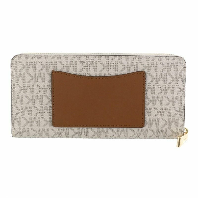 マイケルコース MICHAEL KORS 長財布 レディース バニラ 34H1GT9E8B 149 VANILLA/ACORN