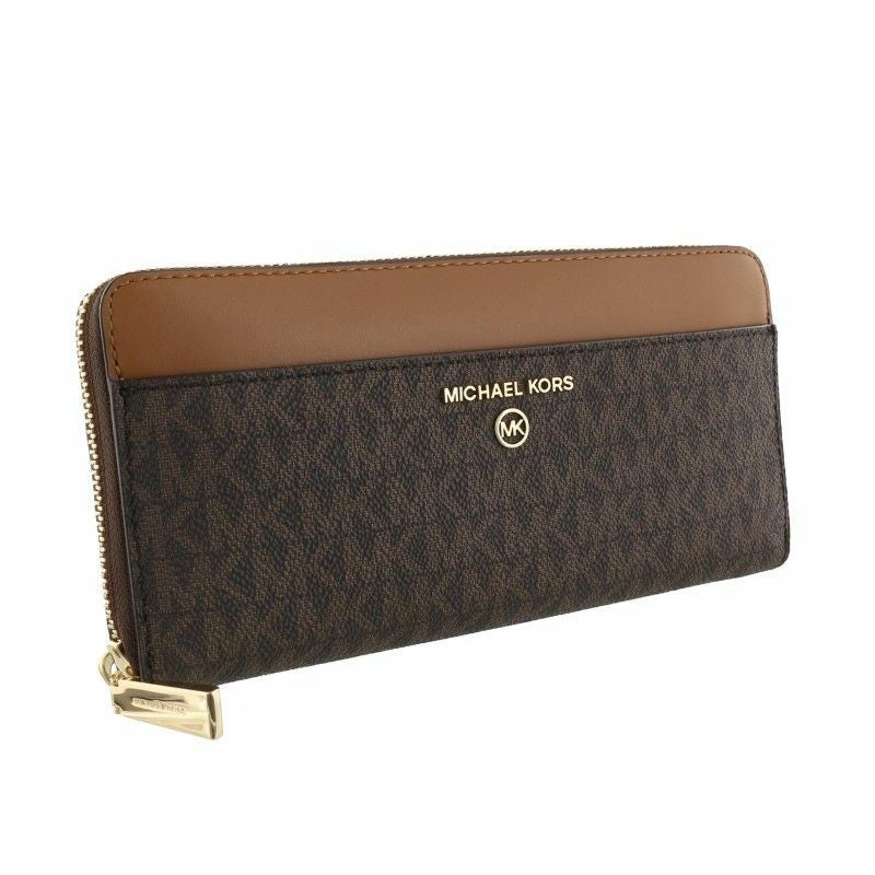 マイケルコース MICHAEL KORS 長財布 レディース ブラウン 34H1GT9E8B 252 BROWN/ACORN