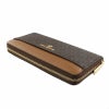 マイケルコース MICHAEL KORS 長財布 レディース ブラウン 34H1GT9E8B 252 BROWN/ACORN