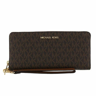 マイケルコース MICHAEL KORS 長財布 レディース ブラウン 35F8GTVT3B 