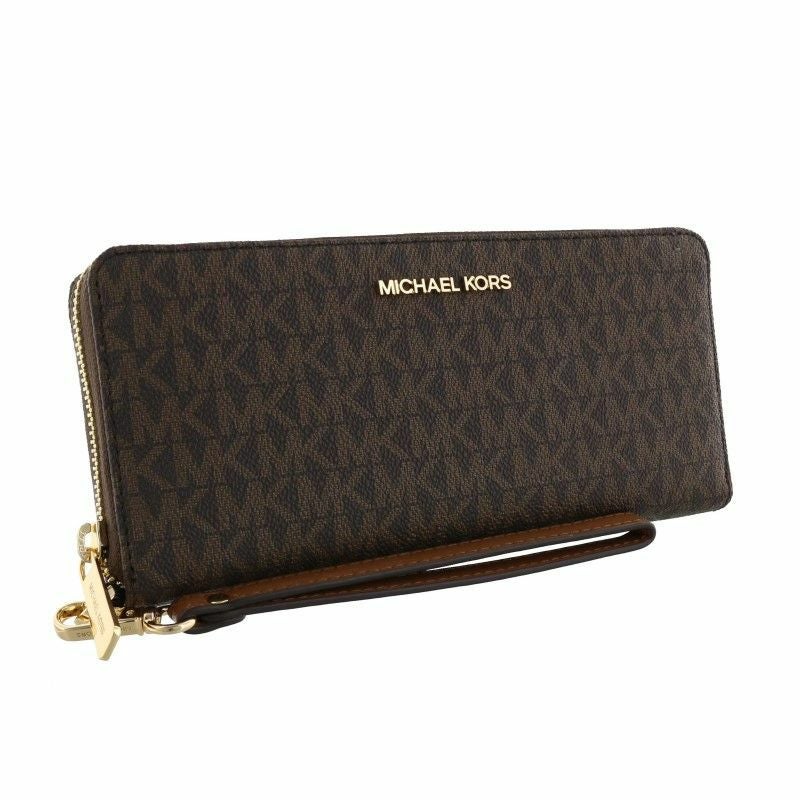 マイケルコース MICHAEL KORS 長財布 レディース ブラウン 35F8GTVT3B