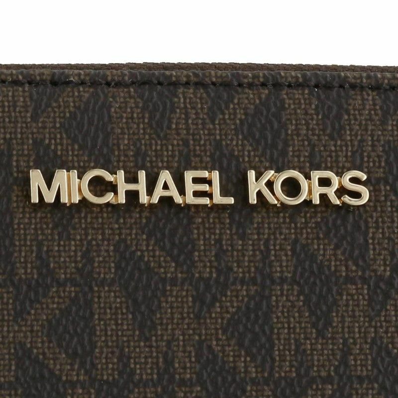 マイケルコース MICHAEL KORS 長財布 レディース ブラウン 35F8GTVT3B