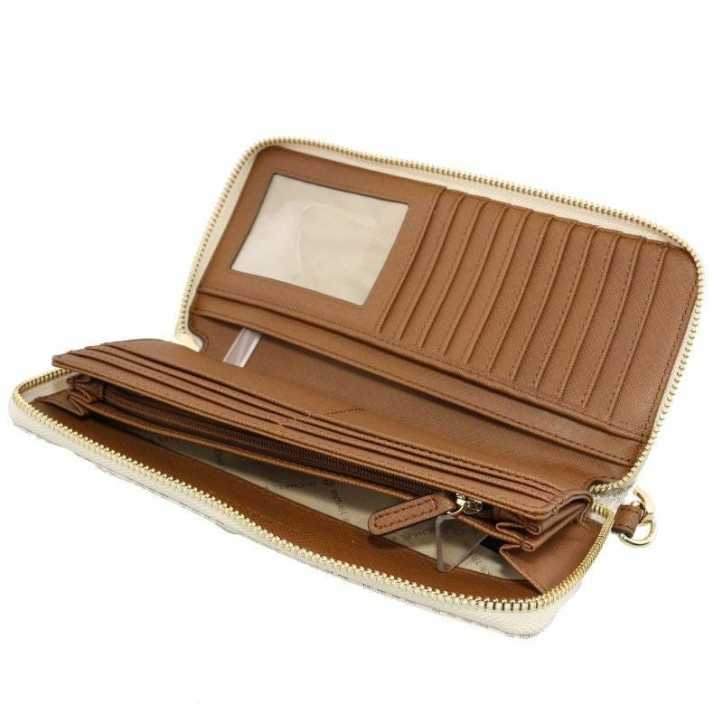 リユースのサカイ浦和店【A105】MICHAEL KORS 長財布 35F8GFTE1B ホワイト マイケルコース MICHAEL KORS 長財布 レディース ホワイト 35F8GTVT3B