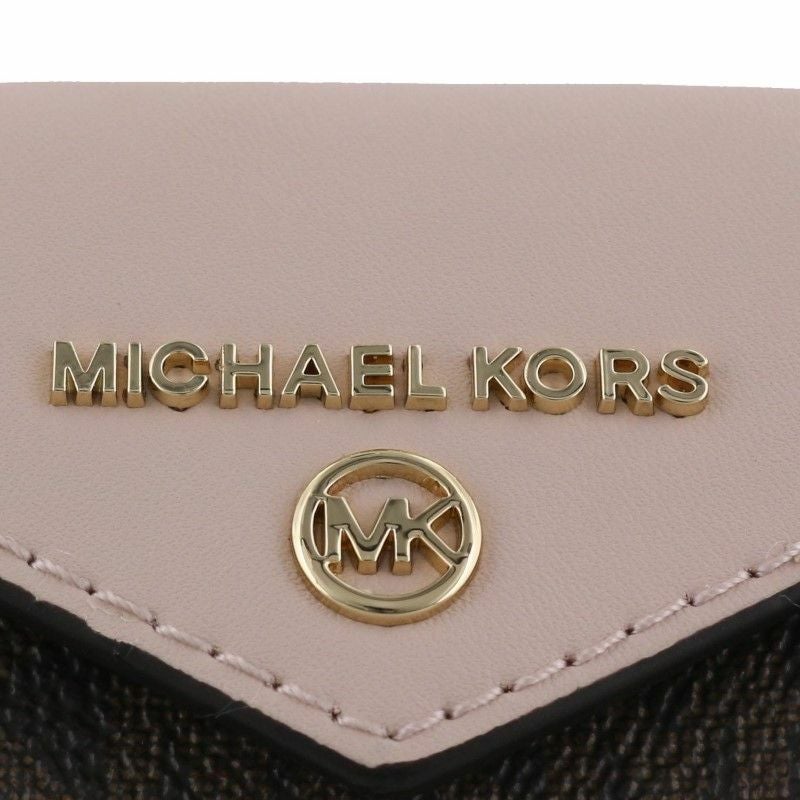 マイケルコース MICHAEL KORS キーケース レディース ピンク 32T0GT9E5B 266 BRN SFTPINK 6連