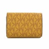 マイケルコース MICHAEL KORS 三つ折り財布 レディース イエロー 35T0GFTP0B MARIGOLD MULTI