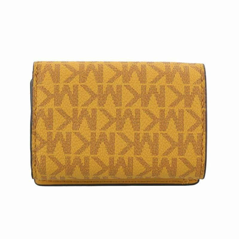 マイケルコース MICHAEL KORS 三つ折り財布 レディース イエロー 35T0GFTP0B MARIGOLD MULTI