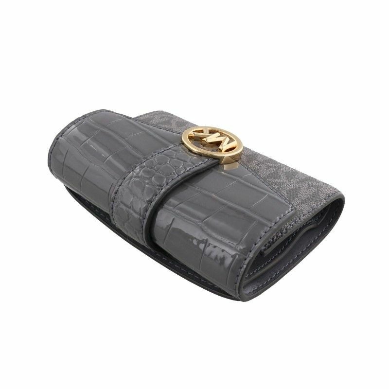 マイケルコース MICHAEL KORS 三つ折り財布 レディース グレー 35F2GNMF6B HTHR CRY MLT