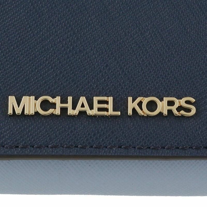 マイケルコース MICHAEL KORS 三つ折り財布 レディース ネイビー 35F1GTVZ5L NAVY MULTI