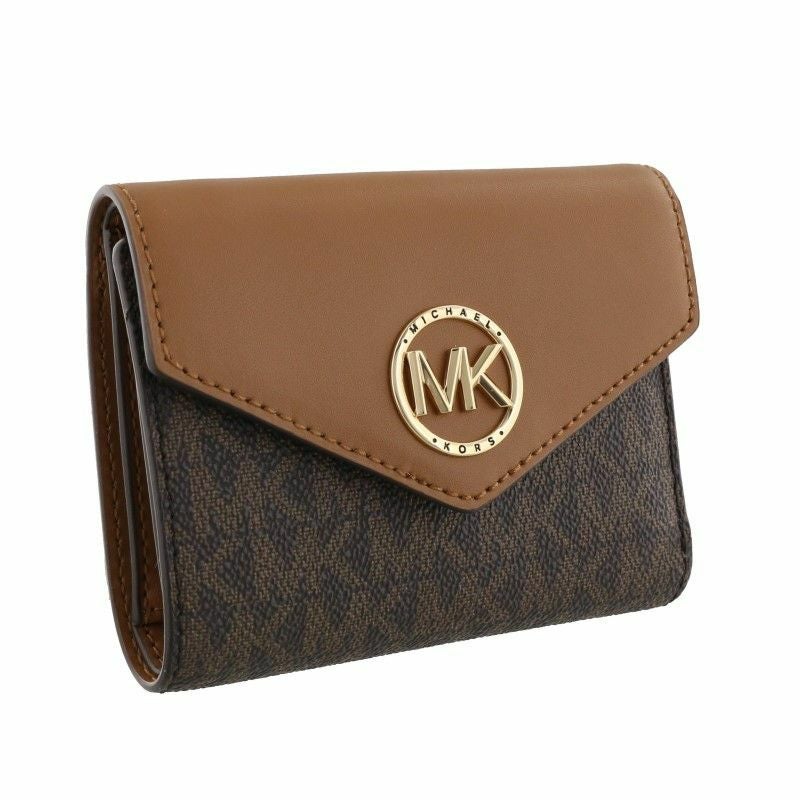 マイケルコース MICHAEL KORS 三つ折り財布 レディース ブラウン
