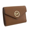 マイケルコース MICHAEL KORS 三つ折り財布 レディース ブラウン 34S1GNME6L 230 LUGGAGE