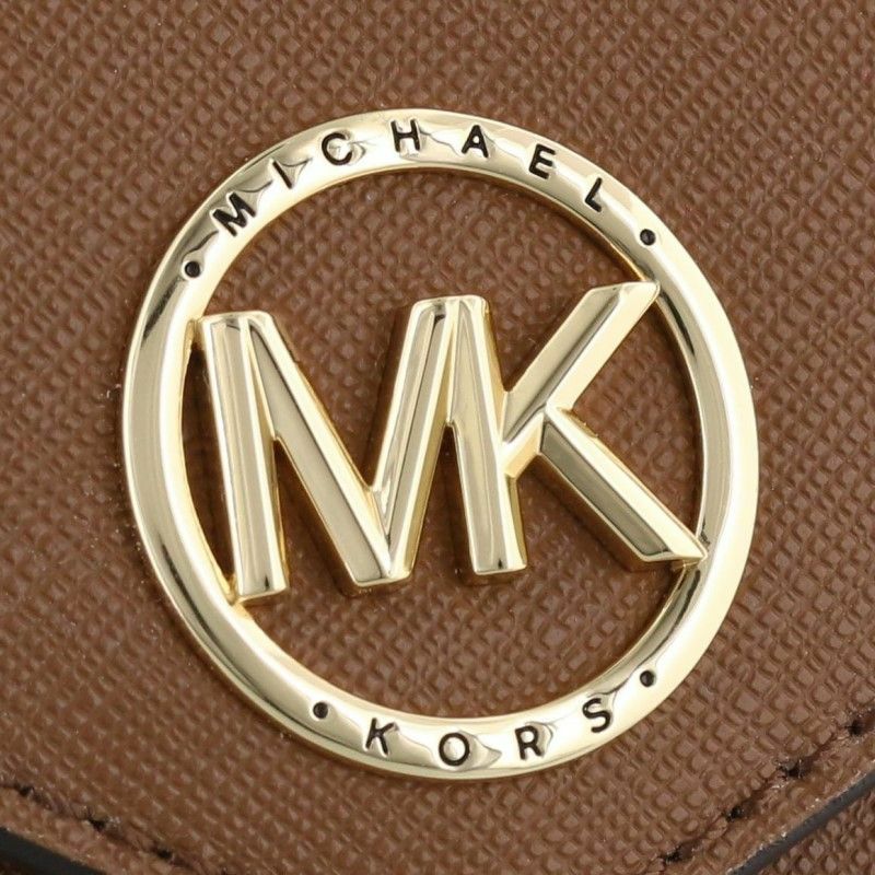 マイケルコース MICHAEL KORS 三つ折り財布 レディース ブラウン