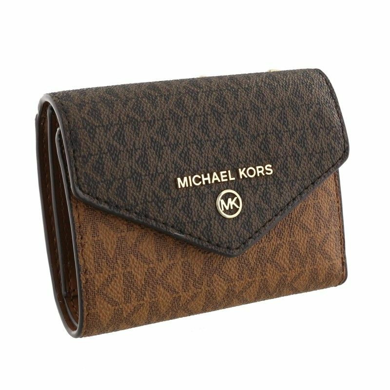マイケルコース MICHAEL KORS 三つ折り財布 レディース ブラウン
