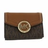 マイケルコース MICHAEL KORS 三つ折り財布 レディース ブラウン 35T0GFTP0B 200 BROWN