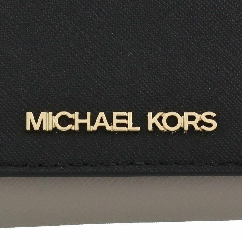 マイケルコース MICHAEL KORS 三つ折り財布 レディース ブラック 35F1GTVZ5L BLACK MULTI