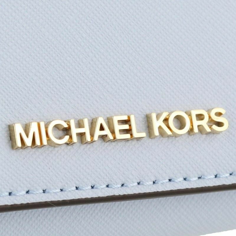 マイケルコース MICHAEL KORS 三つ折り財布 レディース ブルー 35H9GTVZ5L PALE OCEAN