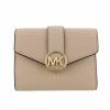 マイケルコース MICHAEL KORS 三つ折り財布 レディース ベージュ 35S2GNMF6L BUFF