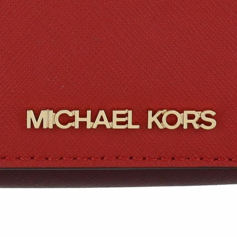 マイケルコース MICHAEL KORS 三つ折り財布 レディース レッド 35F1GTVZ5L FLAME MULTI