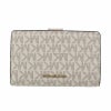 マイケルコース MICHAEL KORS 二つ折り財布 レディース MK ホワイト 32F0G0KE8B 173 VANL SFTPINK