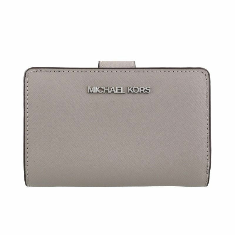 マイケルコース MICHAEL KORS 二つ折り財布 レディース グレー