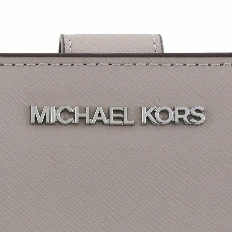 マイケルコース MICHAEL KORS 二つ折り財布 レディース グレー 35F7STVF2L PEARL GRAY