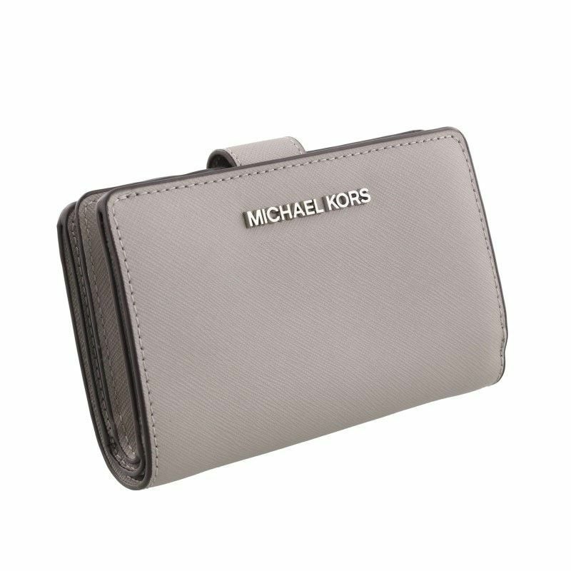 マイケルコース MICHAEL KORS 二つ折り財布 レディース グレー
