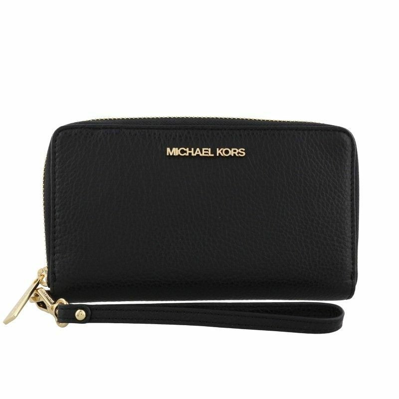 マイケルコース 二つ折り財布 メンズ ブラック MICHAEL KORS