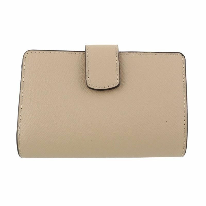 マイケルコース MICHAEL KORS 二つ折り財布 レディース ベージュ 35F7GTVF2L BUFF