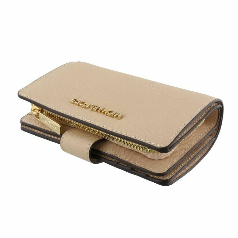 マイケルコース MICHAEL KORS 二つ折り財布 レディース ベージュ 35F7GTVF2L BUFF