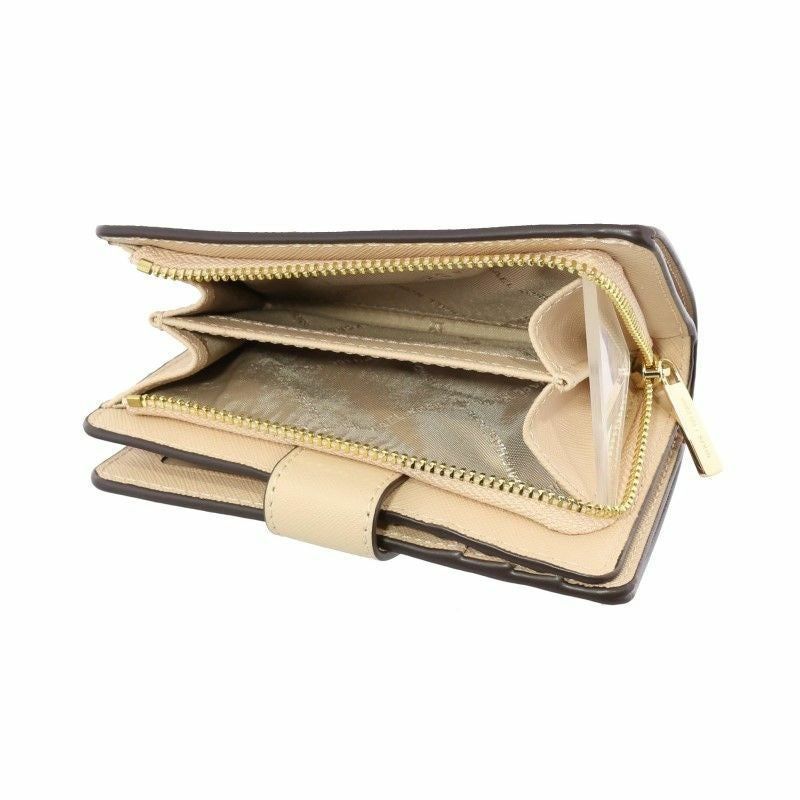 マイケルコース MICHAEL KORS 二つ折り財布 レディース ベージュ 35F7GTVF2L BUFF