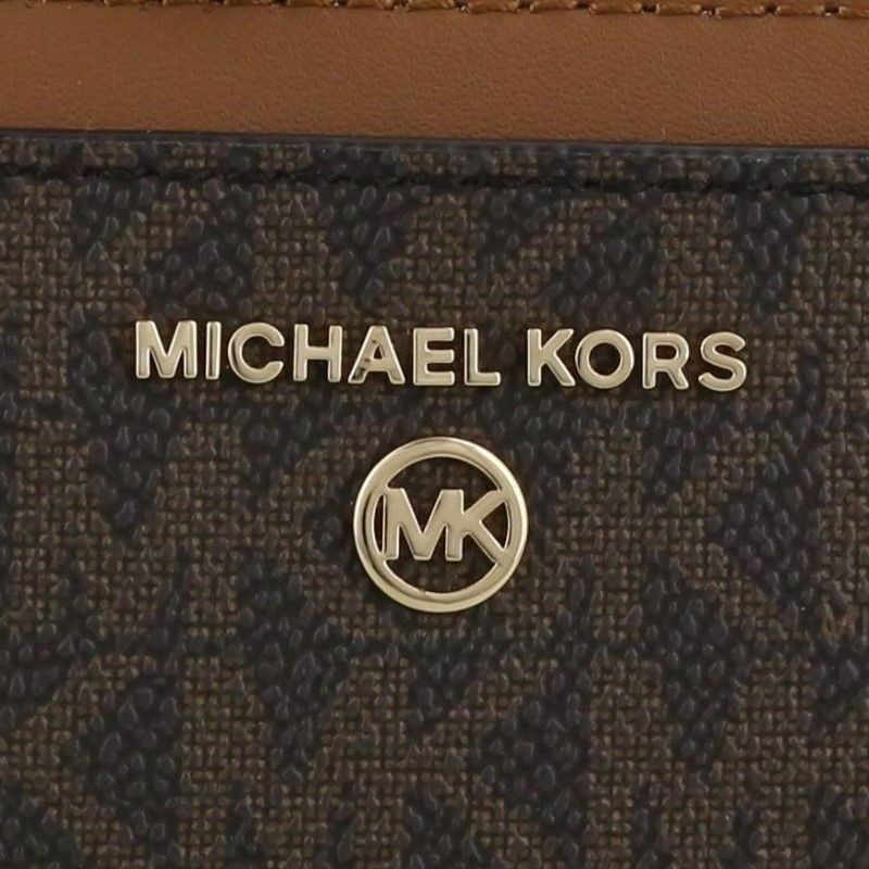 マイケルコース MICHAEL KORS カードケース レディース ブラウン 34T1GT9D5B 252 BRN/ACORN
