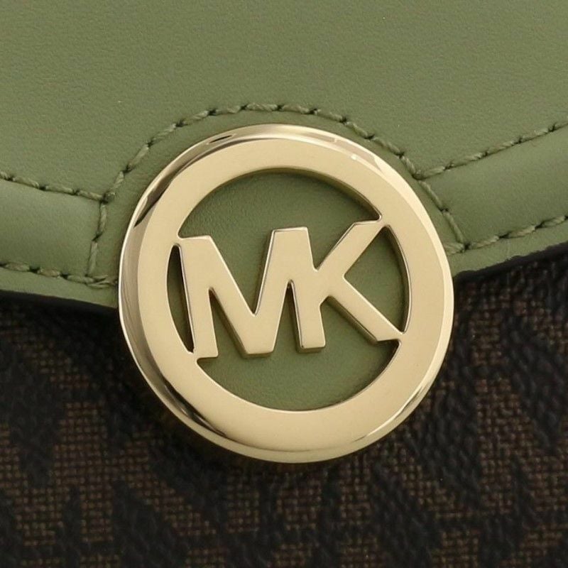 マイケルコース MICHAEL KORS キーケース レディース グリーン 35T0GFTP0B LIGHT SAGE