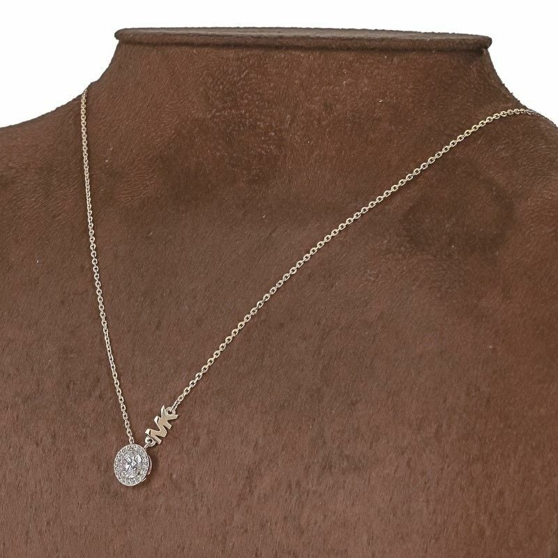 新品同様　正規品　マイケルコース　ピンクゴールド　MKロゴ　ネックレス Amazon.co.jp: Michael Kors (マイケルコース) ローズゴールドトーン