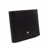 MONTBLANC モンブラン 二つ折り財布 メンズ ブラック 114464
