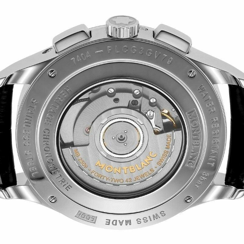 モンブラン MONTBLANC 腕時計 メンズ HELITAGE ホワイト 114875