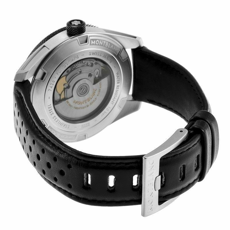 モンブラン MONTBLANC 腕時計 メンズ TIMEWALKER ブラック 116061