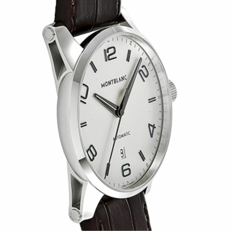 モンブラン MONTBLANC 腕時計 メンズ TIMEWALKER ホワイト 110338