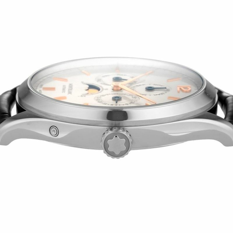 モンブラン MONTBLANC 腕時計 メンズ ヘリテイジ クロノメトリー シルバー 112534