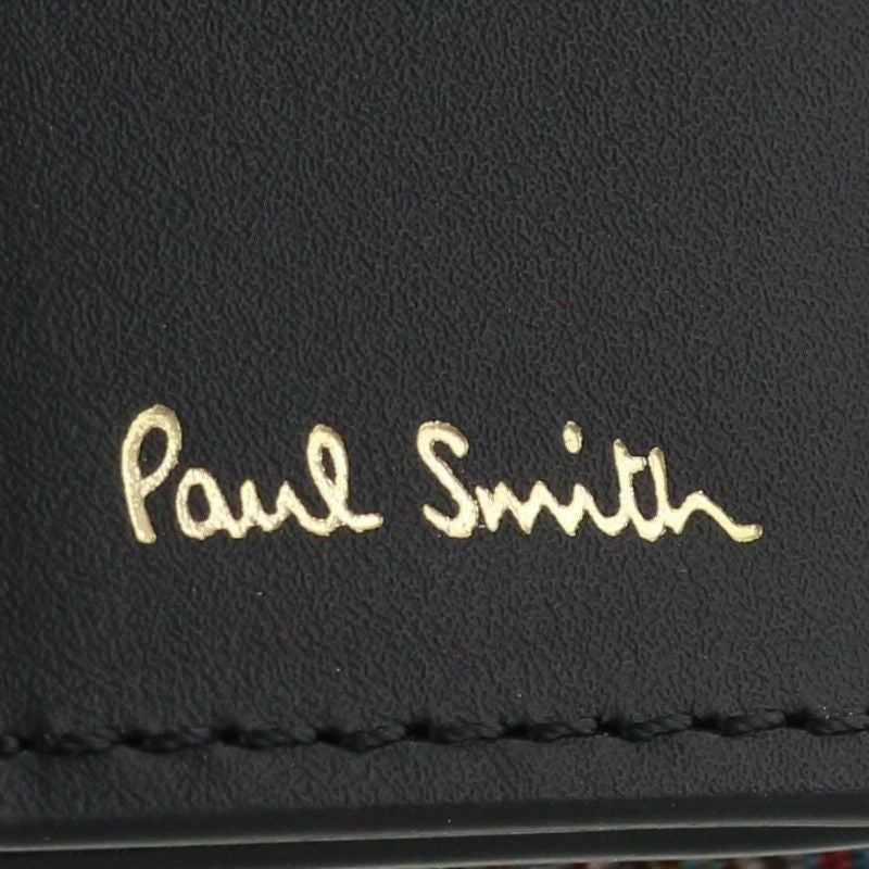 Paul Smith ポールスミス キーケース メンズ ブラック M1A 1981 BMULTI