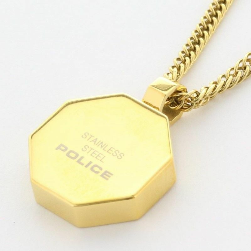 POLICE ポリス ネックレス メンズ 26155PSG02 ゴールド ステンレス