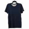 POLO RALPH LAUREN ポロ ラルフローレン クルーネック Tシャツ メンズ Lサイズ ネイビー P051RL NV HANES