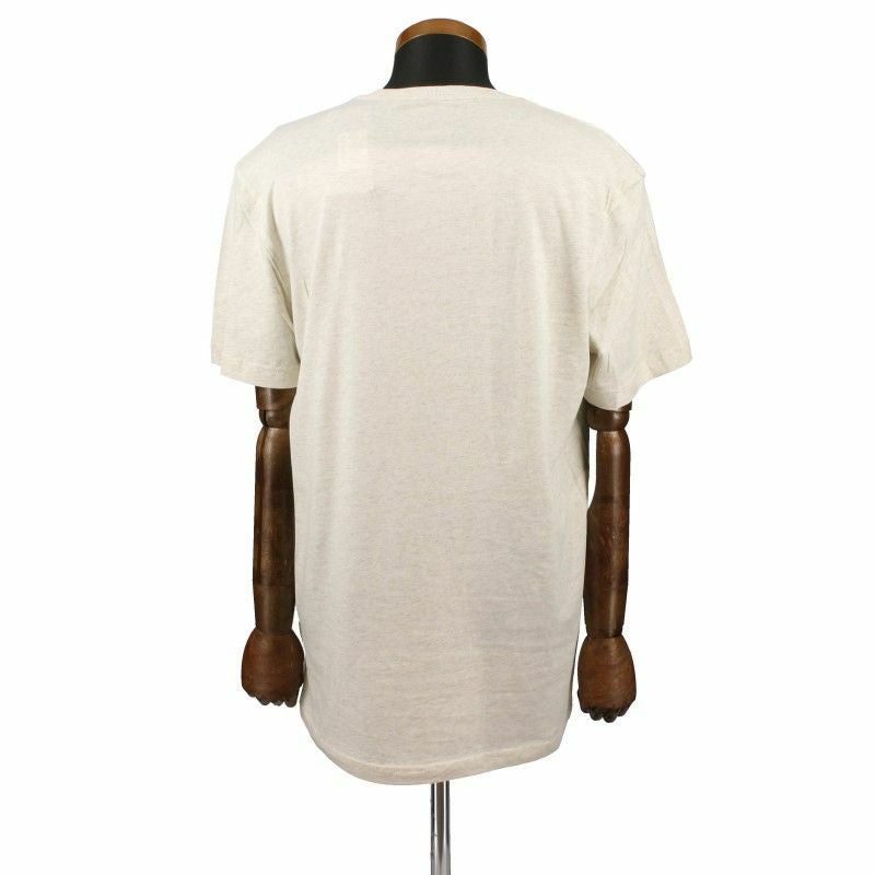 POLO RALPH LAUREN ポロ ラルフローレン クルーネック Tシャツ メンズ Mサイズ ベージュ P351RL BE HANES