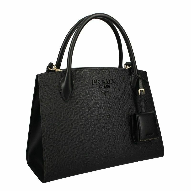 PRADA プラダ ハンドバッグ レディース ブラック 1BA155 V 3OO 2ERX