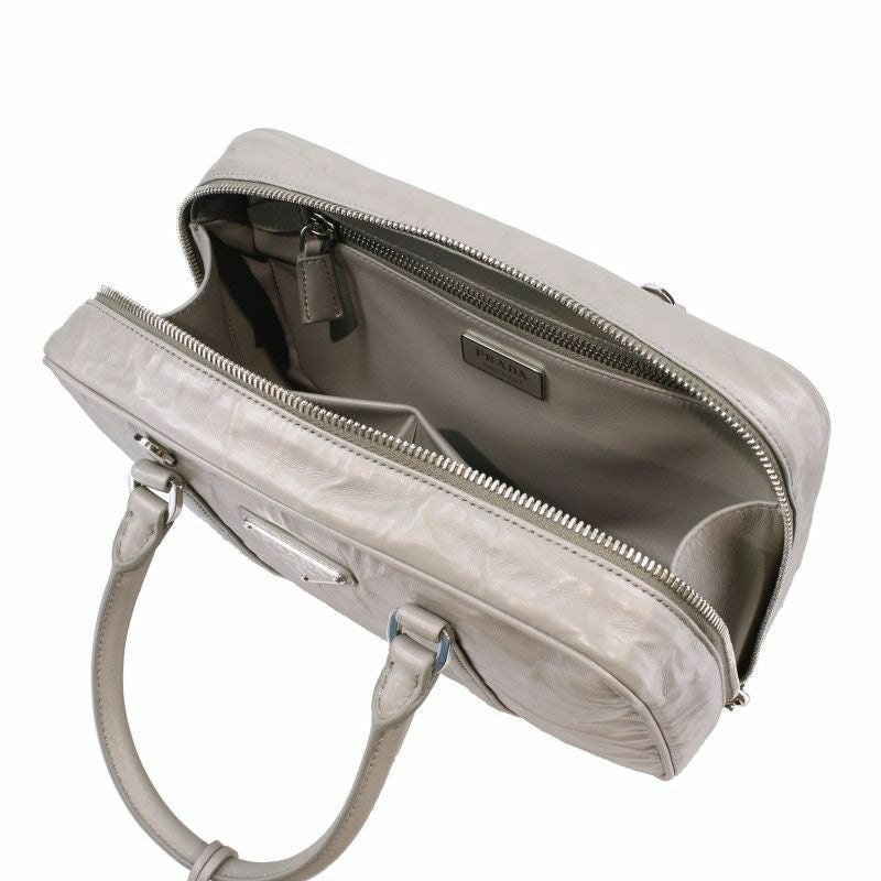 プラダ PRADA ハンドバッグ ショルダー レディース グレー 1BB092 V T2O UVL F0480 ARDESIA