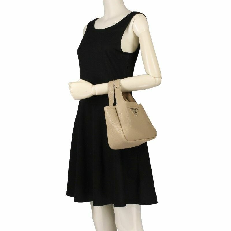 プラダ PRADA ハンドバッグ ミニ レディース ブラウン 1BA349 V OOO