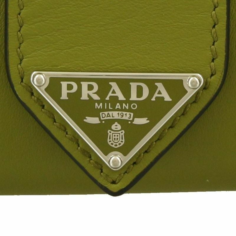 プラダ PRADA ハンドバッグ レディース SOFTY グリーン 1BA365 V OOO