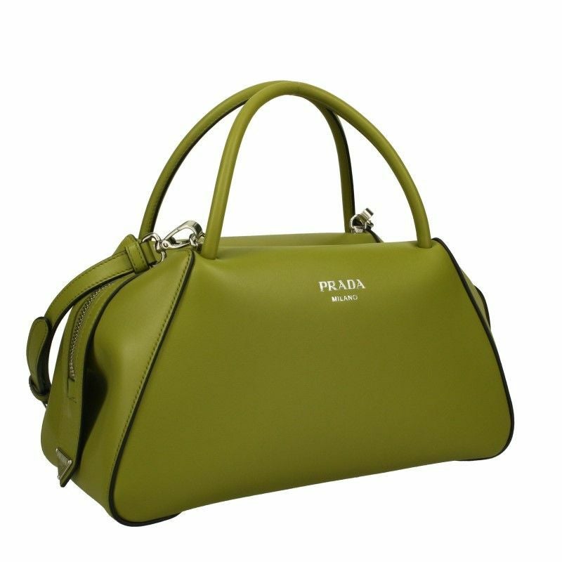 プラダ PRADA ハンドバッグ レディース SOFTY グリーン 1BA365 V OOO