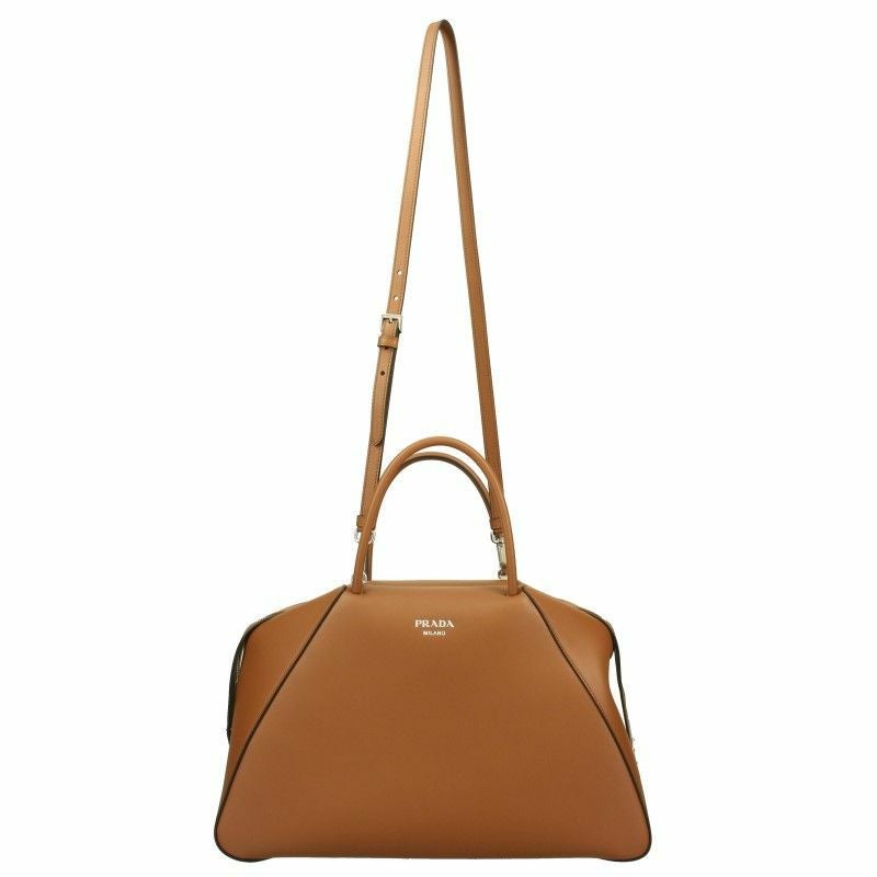 プラダ PRADA ハンドバッグ レディース SOFTY ブラウン 1BA364 V OOO 2DDJ F0046 COGNAC