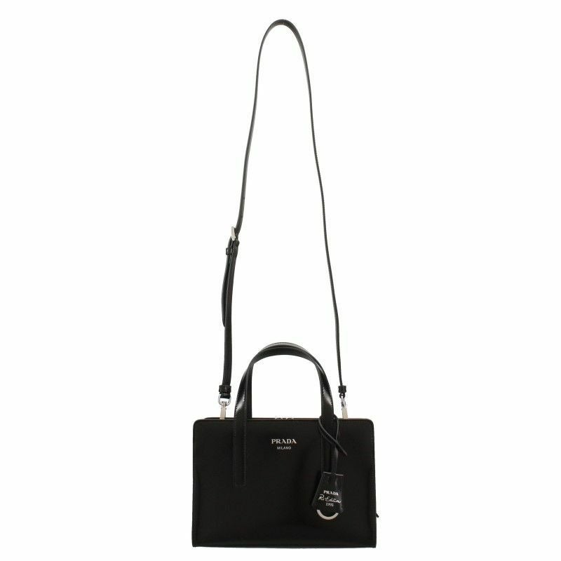 プラダ PRADA ハンドバッグ レディース SPAZZOLATO ブラック 1BA357 V OOO ZO6 F0002 NERO